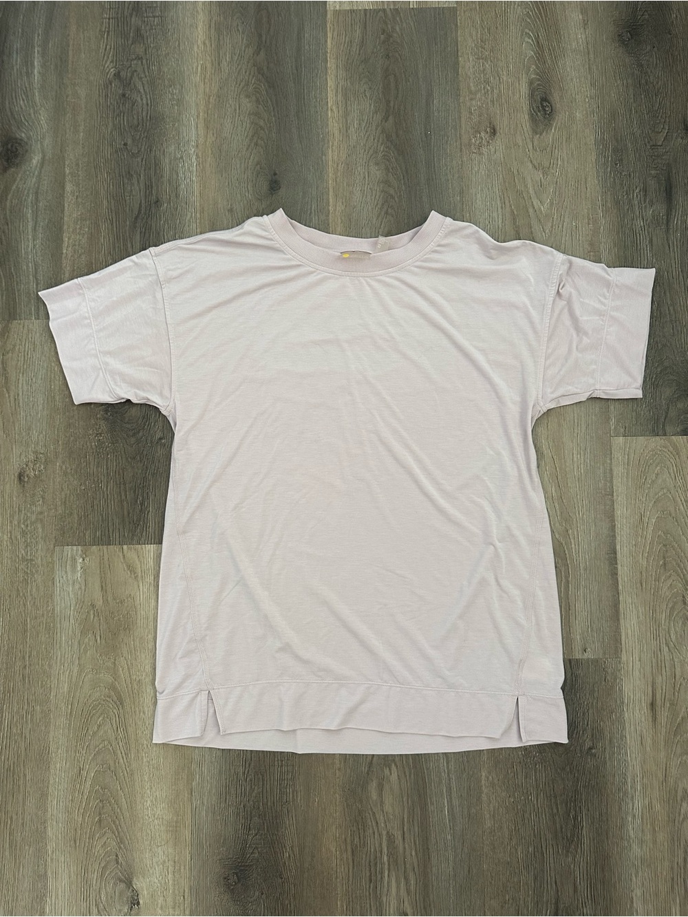 Zella Light Pink Short Sleeve Crew Tee